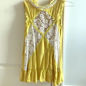 Mustard Yellow Tank Top